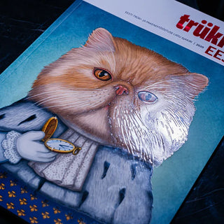 3d uv lakiga valmistatud raamatukaas 